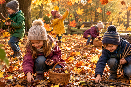 Herbstzeit in der Kita